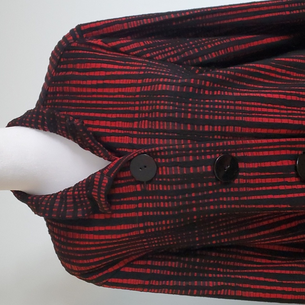 Ali Miles-Blazer, Size L, Red & Black - Picture 2 of 13